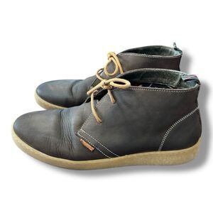 Barbour Yuma Chukka Boots Brown Leather Lace Up Office Professional Men’s Size 9